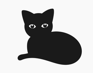 Black cat icon.