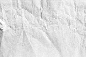 Old crumpled grey paper background texture