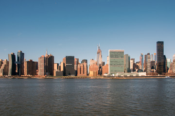 Fototapeta premium panoramę nowego jorku