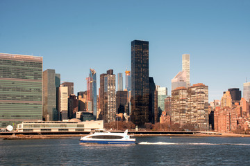 Fototapeta premium new york city skyline