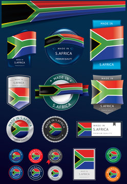 Made in south africa labels