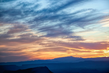 Beautiful Sunset in Big Bend National Park