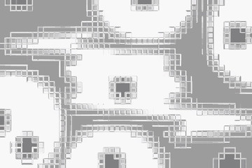 Abstract digital pattern for technology, computer concept 