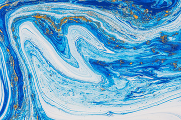 Liquid acrylic- color blot