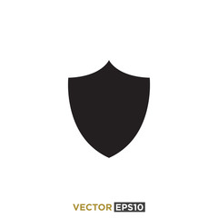 Shield Protection Icon Design Vector Illustration