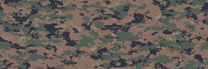 Seamless illustrations. Textile camouflage- pattern abstract