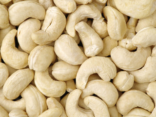 Cashews nut background