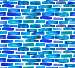 wall seamless watercolor pattern