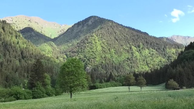 suoni colori paesaggio prealpino