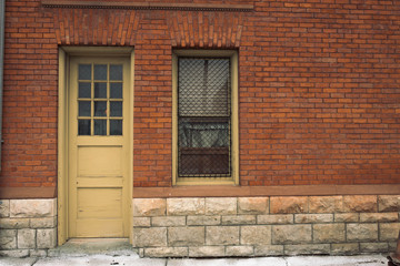 Fototapeta na wymiar Door and Window