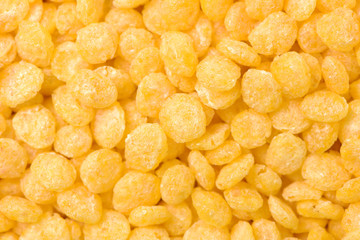 corn-flakes background and texture