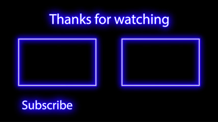 neon outro blue. neon outro download