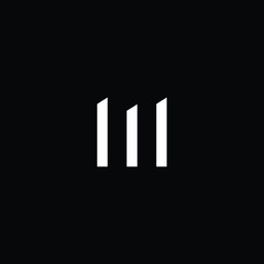 Letter M W in vector for Real Estate , Property and Construction Logo design for business corporate sign. Minimal logo design template on white background.