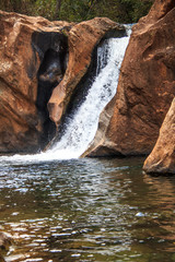 Fototapeta na wymiar Waterfall in Brazil
