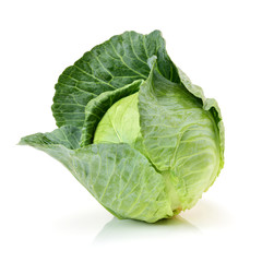 Obraz premium cabbage on a white background