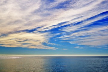 gleissendes Licht über dem Pazifik