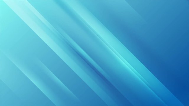 Bright blue shiny stripes abstract concept motion background. Seamless looping. Video animation Ultra HD 4K 3840x2160