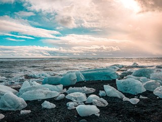 Islanda Beach Glace