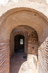 Obraz premium Ancient Fort in Malaga Spain