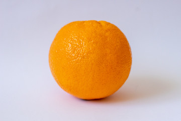 Oranges on a white isolated background