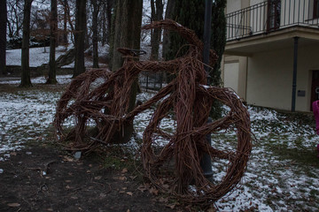 Wiklinowy rower © Marcin