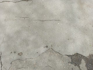 Asphalt on the road