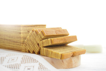 Indonesian layered cake is a Favorite cake for special celebrations such as Chinese New Year, Christmas, or Eid