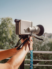 Hand with Camera