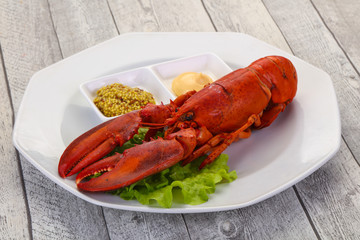 Luxury Lobster with sauce