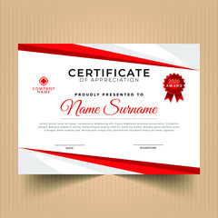 Certificate of achievement template 