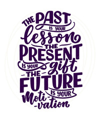 Be yourself lettering slogan. Funny quote for blog, poster and print design. Modern calligraphy text about selfcare. Vector