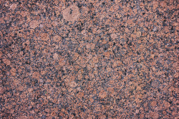 Granite stone texture background. Red granite rock pattern, empty rough wall structure close up. Mineral granite rock surface, blank natural element - obrazy, fototapety, plakaty
