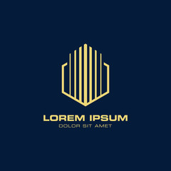 Building Logo Design Vector Design Template