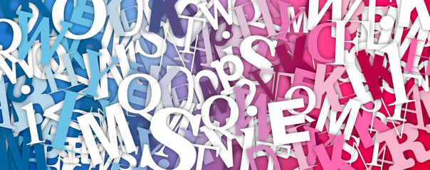 sfondo, lettere, caotiche, disordinate, scrivere	
