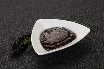 Black pepper sauce for meat