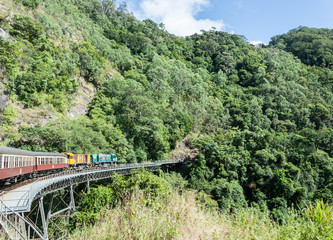 Fototapeta na wymiar Kuranda Railroad