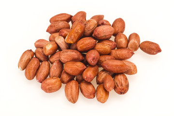 Raw peanut heap - for roast