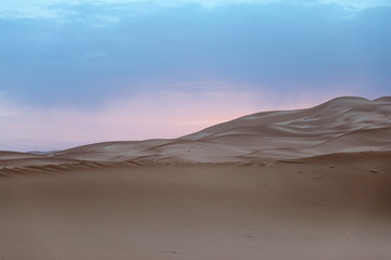 Fototapeta na wymiar Sahara Desert. Merzouga Morocco.