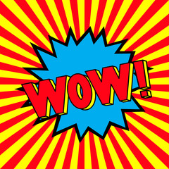 Wow in the pop-art explosion