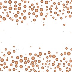 balls on white background