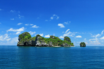 Koh langka Jew Island in mu koh chumphon National Park & marine reserves islands. Chumphon,...