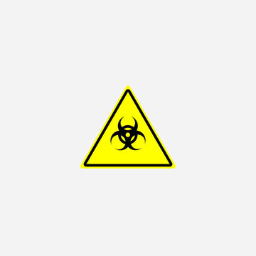 bio hazard graphic element Illustration template design