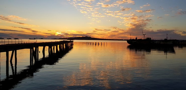 Atardecer... 
Montevideo