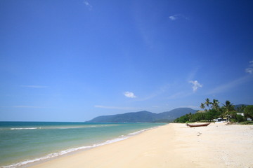 The beauty of Khanom Beach Nakhon Si Thammarat, Thailand