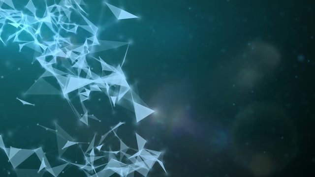 technology-like background video graphics.
Macro Glow Abstract Particle Background