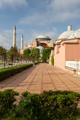 Hagia Sophia Museum in Sultanahmet, Istanbul, Turkey