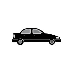 Obraz na płótnie Canvas car icon logo vector