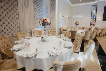 Wedding reception decoration restaurant,