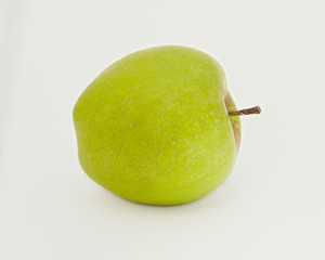 Green apples Isolated on a white background