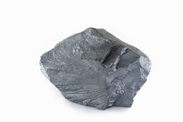 Obraz premium crude iron ore stone, extracted in china, used in civil construction.